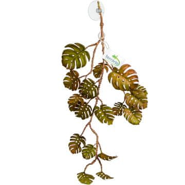 Terrario UMJETNA VISEĆA BILJKA MONSTERA ZA TROPSKI ŠUMSKI TERARIJ 70 CM