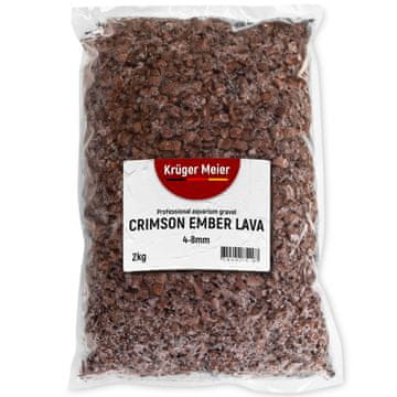 E.I. LAVA FILTER SUPSTRAT ZA AKVARIJ CRIMSON EMBER LAVA 4-8 MM 2 KG