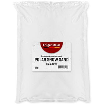 E.I. BIJELI DEKORATIVNI PJEŠČAR ZA AKVARIJUME I TERARIJUME 0,2-0,8 MM 2 KG
