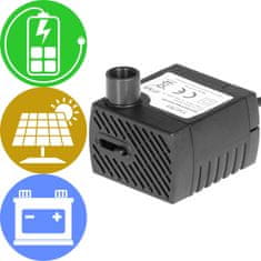 E.I. NAPAJANJE ZA VODENE PUMPE 12V I 230V UNIVERZALNI AKVARIJSKI KAMPER 220L/H
