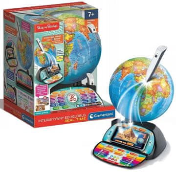 Clementoni INTERAKTIVNI GLOBUS EDUGLOBUS ISTRAŽIVANJE GLOBUSA OBRAZOVNI U REALNOM VREMENU