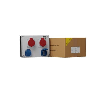 DOK RAZVODNA KUTIJICA ZA ZGRADU FRED 2X16A 2X230V SCHUKO