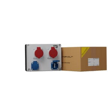 DOK RAZVODNA PLOŠČA ZGRADE ERBETKA 2x16A/5P 2x230V UTIČNICE PRIJENOSNE