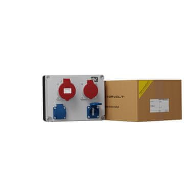 DOK RAZVODNA PLOŠČA ZGRADE ERBETKA 32A/5P 16A/5P 2x230V UTIČNICE