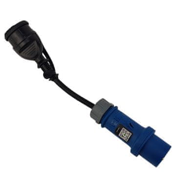 DOK KAMPIRSKI ADAPTER 0,33 M S CEE UTIČNICE 16A/3P NA SCHUKO UTIČNICU IP44