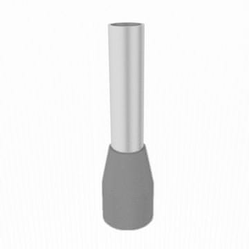 Elprom IZOLIRANI TERMINALNI KONEKTOR ZA KABLOVE 0,75 MM2 SIVI 100 KOM