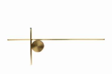 Cricio - moderna zlatna LED zidna lampa 75 cm