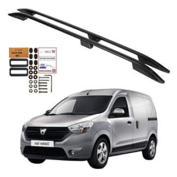 Krovni nosači DACIA DOKKER od 2013.-2020. RENAULT EXPRESS od 2021.- CRNI