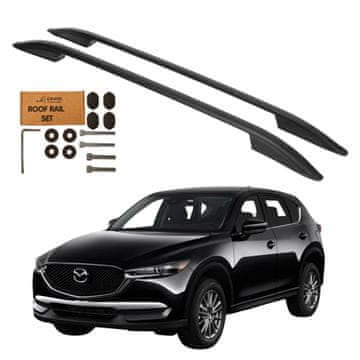 Krovni nosači MAZDA CX-5 SUV od 2017. - Crni aluminij, Strong Durable