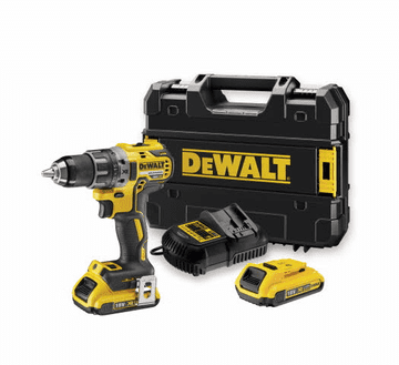DEWALT BUŠILICA-ODVIJAČ 18V 70 27Nm 2x2.0Ah LI-ION BEZ ČETKICA DCD791D2