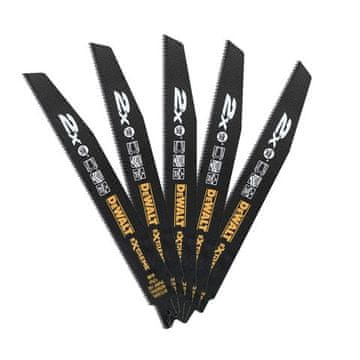 DEWALT 5 x LIST ZA SABLJANU PILU 288 mm UNIVERSAL EXTREME