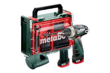 METABO ODVIJAČ BS OSNOVNI SET 12V + 41 ACC 34 17Nm 2x2.0Ah POWERMAXX