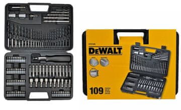DEWALT SET PRIBORA 109 KOM VRHOVI SVRDA DT0109-QZ