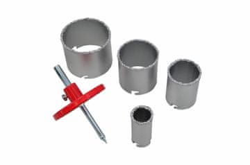 AWTOOLS PILE ZA RUPE OD VOLFRAMA 33-53-68-83 mm SET 6 kom.
