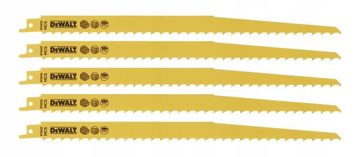 DEWALT LIST ZA SABLJNU PILU 305 mm ZA DRVO 5 kom.