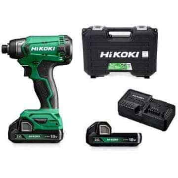 HIKOKI UDARNI ODVIJAČ 18V 140Nm 2x2.0Ah KUĆIŠTE WH18DAWCZ