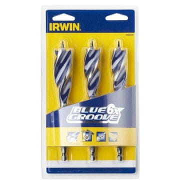 IRWIN SET SVRDILA ZA DRVO 3 KOM 6x16 20 25 mm