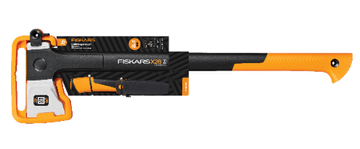 105 FISKARS SJEKIRA ZA CIJEPANJE X28 X-SERIJE M OŠTRICA + VIŠENAMJENSKI NOŽ