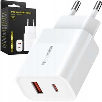 USB punjač 20W SC002W bijeli