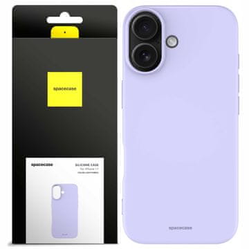 Silikonska maskica Spacecase 3.0 za iPhone 17 svijetlo ljubičasta