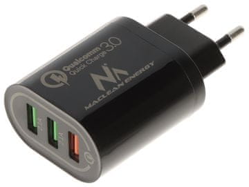 Maclean ENERGY MCE-479B USB ZIDNI PUNJAČ