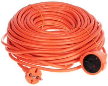 PRODUŽNI KABEL PS-2X1.5-30M/NARANČASTI 30m