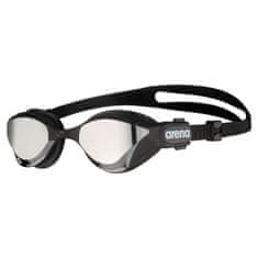 ARENA COBRA TRI SWIPE MIRROR NAOČALE ZA PLIVANJE, JEDNA VELIČINA, SREBRNO-CRNE