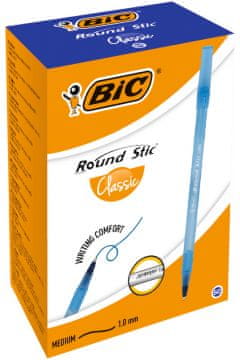 Bic okrugla kemijska olovka Stic plava, precizna, udobna i