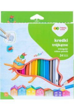 Marka X, trokutaste bojice 24 boje Probudite svoju kreativnost