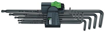 Wera 9-dijelni set kutnih ključeva TX-HF8-40 BlackLaser TORX s kuglastim nastavkom