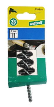 WolfCraft Čelična žičana četka cilindričnog promjera 28x60mm 2104000