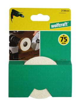 WolfCraft Filcani disk za poliranje 75 mm 2130000