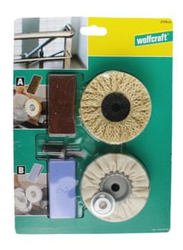 WolfCraft Profesionalni set za poliranje od 6 dijelova 2179000