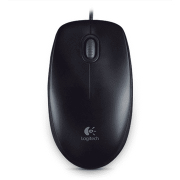 Logitech | Miš | B100 | Žični | Crni