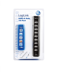 LogiLink Dijeljenje perifernih uređaja i čvorišta | Čvorište | Količina portova 10
