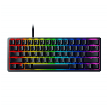 Razer | Huntsman Mini | Igraća tipkovnica | RGB LED svjetlo | SAD | Crna | Žičana | m | Linearno optičko CRVENA