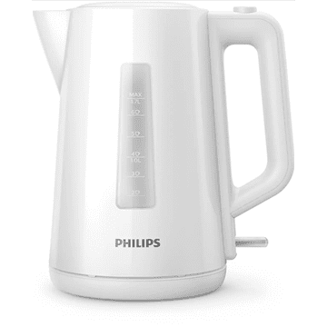 Philips | Kuhalo za vodu serije 3000 | HD9318/00 | Električno | 2200 W | 1,7 L | Plastika | Podnožje koje se okreće za 360° | Bijelo
