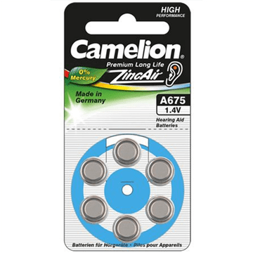 Camelion | A675/DA675/ZL675 | Cinkove zračne ćelije | 6 kom