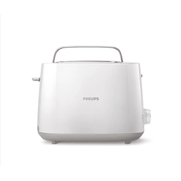 Philips | HD2581/00 Daily Collection | Toster | Snaga 760-900 W | Broj utora 2 | Materijal kućišta Plastika | Bijela
