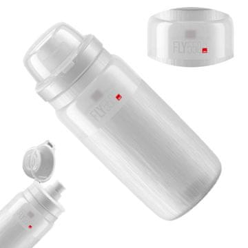 eLite FLY MTB TEX boca prozirno siva s logom 550 ml SUPER LIGHT bez BPA