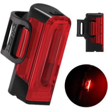 Lezyne Strip Drive 300+ stražnje crno USB stražnje svjetlo za bicikl 300 lumena
