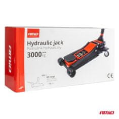 AMIO Hidraulična niskoprofilna dizalica, žablji tip, 3T, 3000 kg, CE, 75/510 mm, -04215