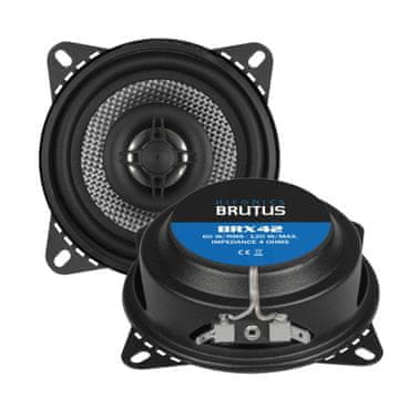 Hifonics BRX42 - dvosmjerni zvučnici, promjer 100 mm, RMS snaga 60 W