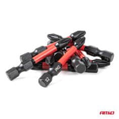 AMIO Set torzijskih PH2 bitova 1/4" 50 mm 10 komada -04784