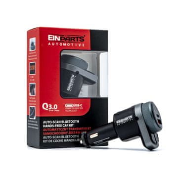 FM BT PD QC 3.0 AUX odašiljač EPBTT01