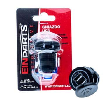 Punjač za upaljač za cigarete 2 x USB 2.1A 12V-24V EPCUS01