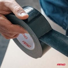 AMIO Crna tehnička traka 48 mm x 15 m x 0,19 mm -04849