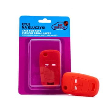 Silikonska futrola za ključeve Opel EPKC39 crvena