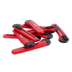 AMIO Univerzalni nož ABS 100x18x0.5mm 10 kom -04807