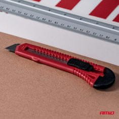 AMIO Univerzalni nož ABS 100x18x0.5mm 10 kom -04807